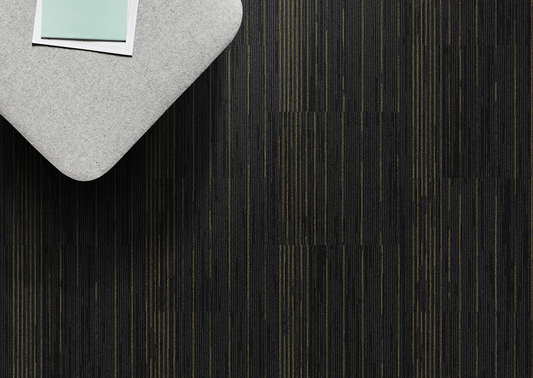 380 Sulfur Godfrey Hirst Long Grain II Carpet Tiles