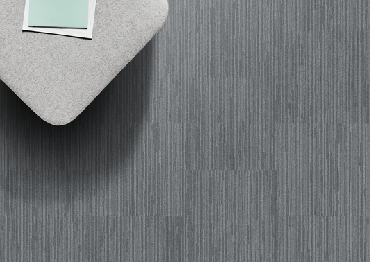 720 Chrome Godfrey Hirst Long Grain II Carpet Tiles