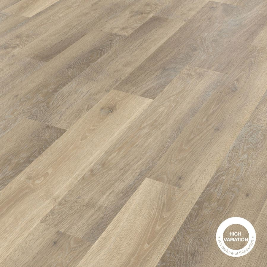 Lime Washed Oak Knight Tile Gluedown LVT Flooring